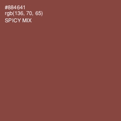 #884641 - Spicy Mix Color Image